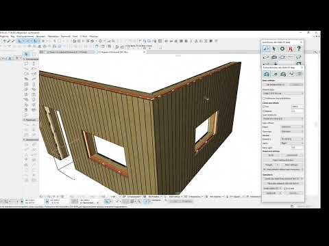 Как создаются стены с помощью плагина?