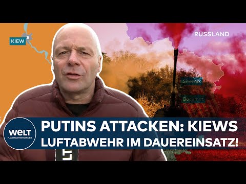 UKRAINE KRIEG: Russland attackiert Kiew - Luftabwehr im Dauereinsatz - Christoph Wanner berichtet