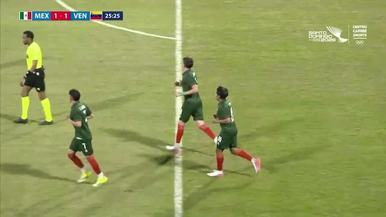 GOLAZO de MÉXICO y EMPATE por el ORO en los JUEGOS CENTROAMERICANOS