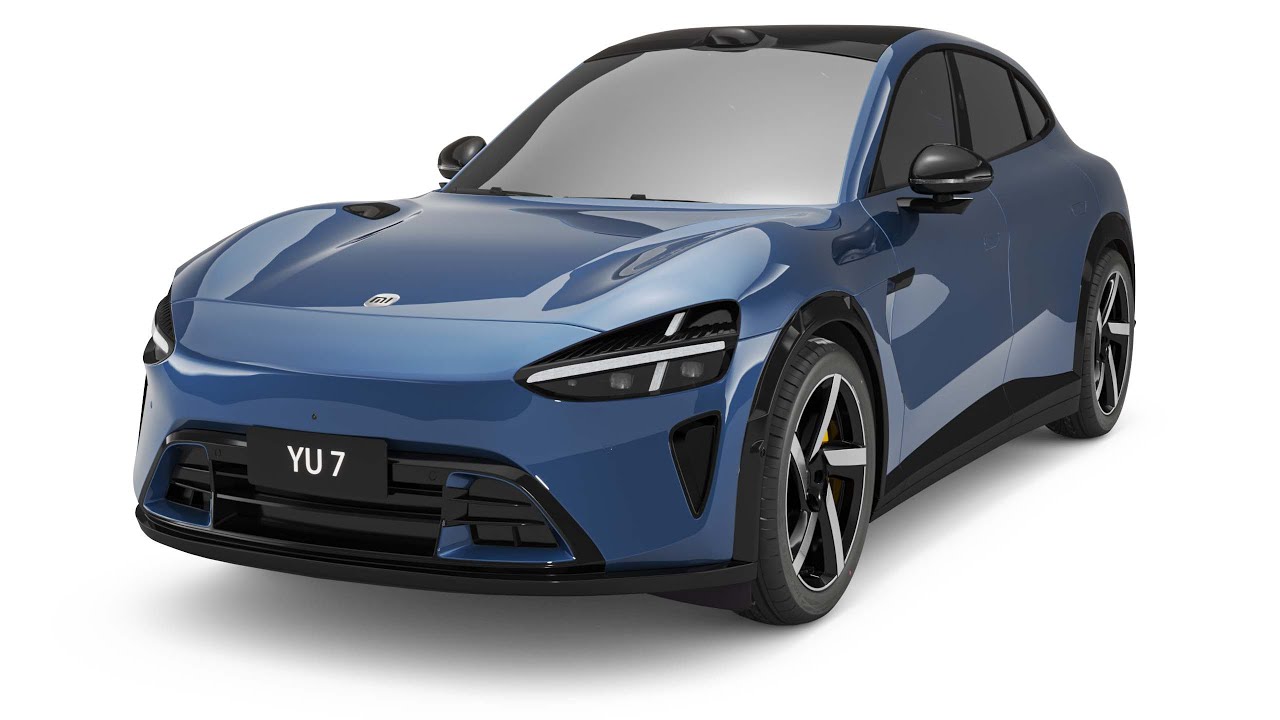 Xiaomi YU7 2025 Modèle 3D