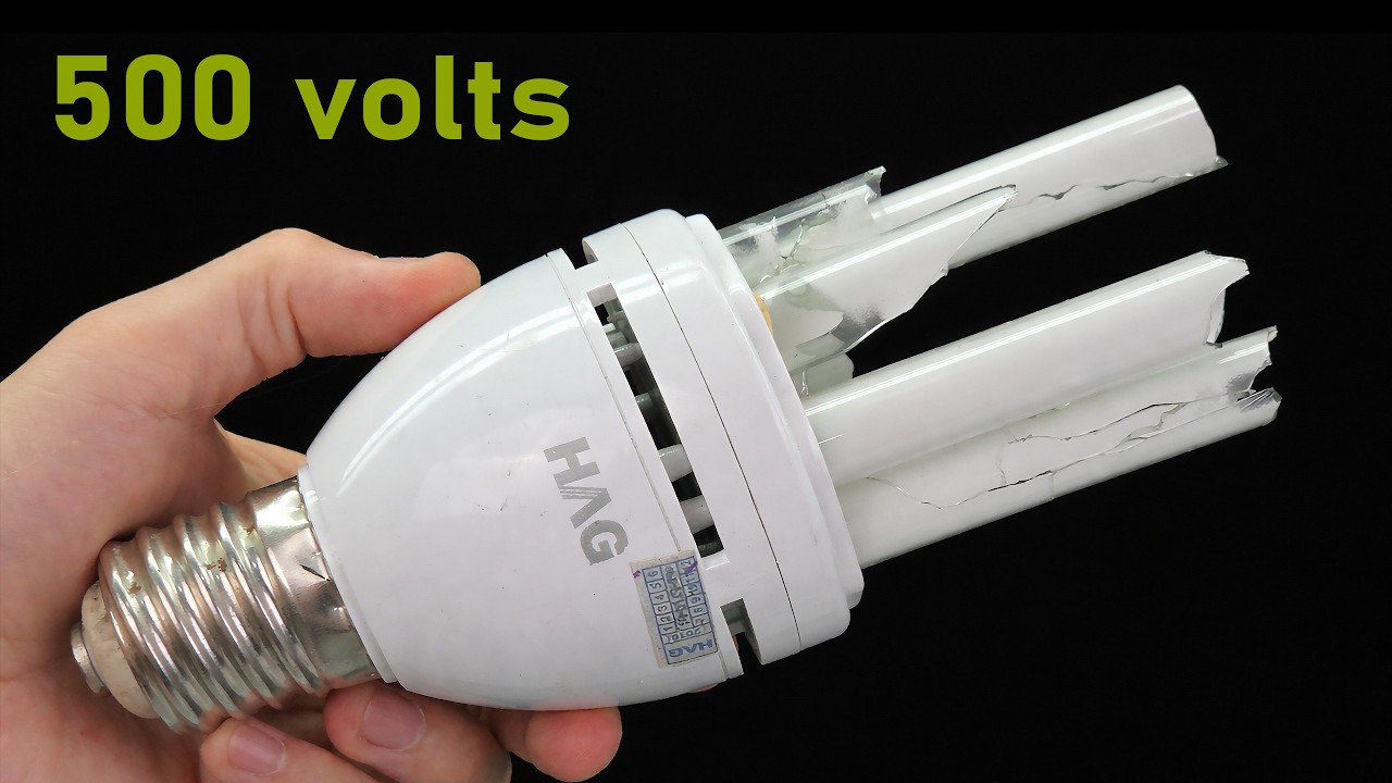 Hidden Power Inside CFL Lamp That Billions Of People Don't Know! You'll Be SHOCKED