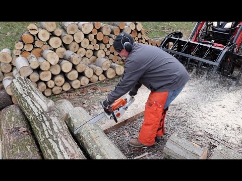 #639 Talking Buildings and Cutting Firewood!