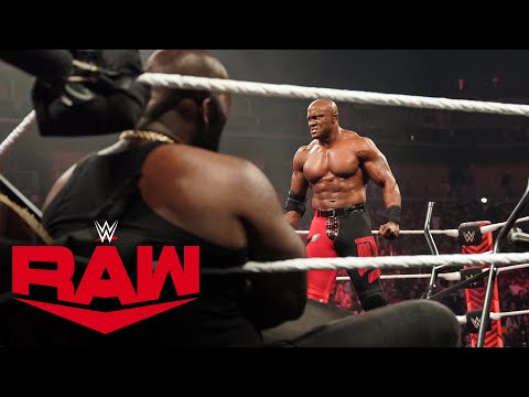 Bobby Lashley's Contract Signing with Omos & MVP ends in chaos: Raw, May 30, 2022
