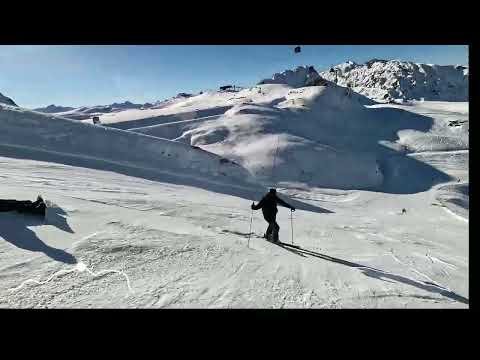 Sources - La Plagne - Red Run - 4K Snowboarding 2026
