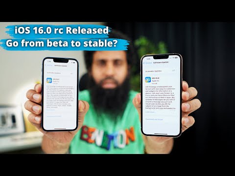 iOS 16 RC Released | How to go from iOS 16 beta to stable iOS 16?