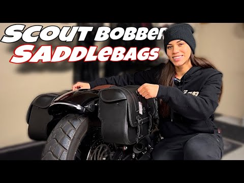 Lockable bags for the Scout Bobber | INSTALL and REVIEW