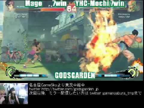 Super Street Fighter 4 GodsGarden YHCMochi (Dhalsim) vs Mago (Fei Long) 26/06/2010 Part 6
