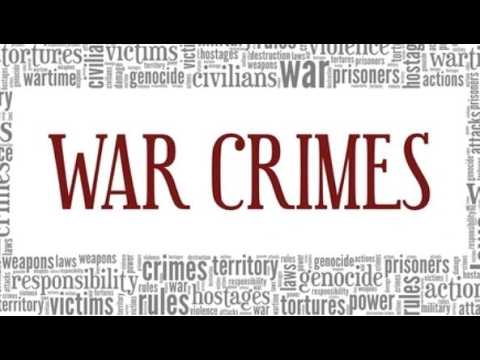 A war crime🌎🌐🚔a serious violation of international humanitarian law committed during armed conflict.