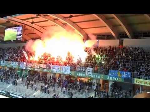 On tour: IFK Göteborg - Djurgardens IF 2-1 (29-09-2014). Pyro Supras GBG