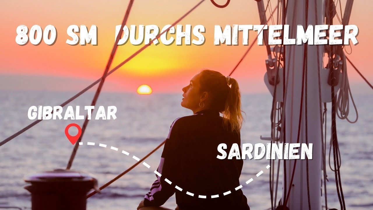 Across the Mediterranean! From Sardinia to Gibraltar!