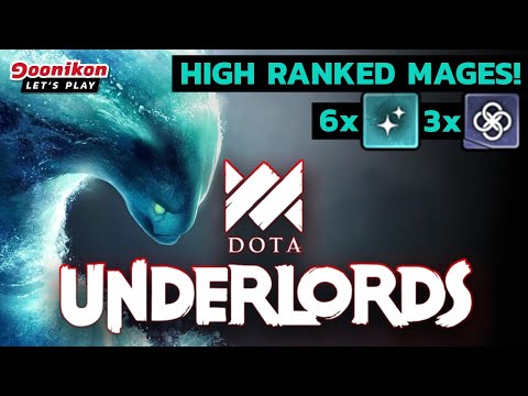 👹  Rank Up Mages! 6 Mage High Rank Combos! - Dota 2 Underlords
