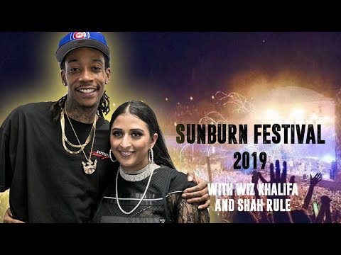 Raja Kumari | Performing with Wiz Khalifa and Shah Rule at Sunburn Festival 2019