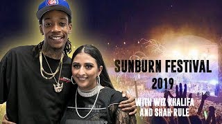 Raja Kumari | Performing with Wiz Khalifa and Shah Rule at Sunburn Festival 2019