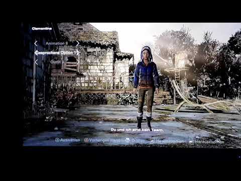 All S3 Clementine Voicelines,Animations and Outfits[The Walking Dead Definitive Edition]