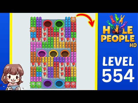 Hole People Level 554 Solution Walkthrough