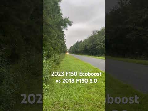 2023 Ford F-150 ecoboost vs 2018 Ford 5.0 F150