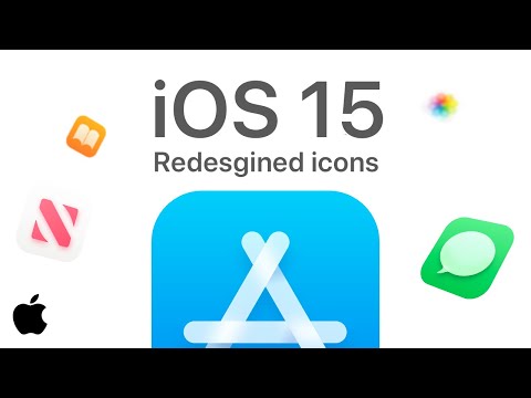 iOS 15 — Redesigned icons | Apple | WWDC 2021