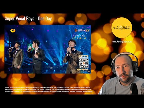Super Vocal 声入人心男团 - One Day | Reaction