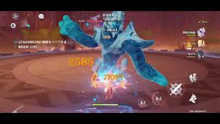 【原神】 ガチャを一度も引いていない初心者旅人が幽境の激戦で難易度ハードをクリアしてみた。　　#原神 #無課金攻略#完全ガチャ禁　#lunavii 