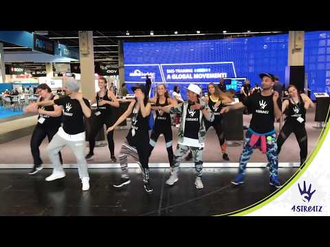 FIBO 2018 - United by 4STREATZ® - friends - dance fitness by Schweppy