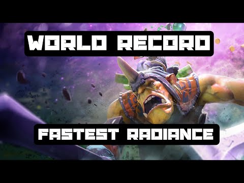 New world record:Radiance on 9th minute by Alchemist from team Unknown. Frankfurt major