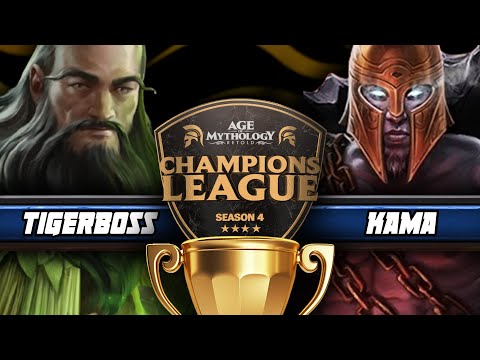 AGE OF MYTHOLOGY RETOLD: Kama vs. Tigerboss | AOM Challengers League Playoffs