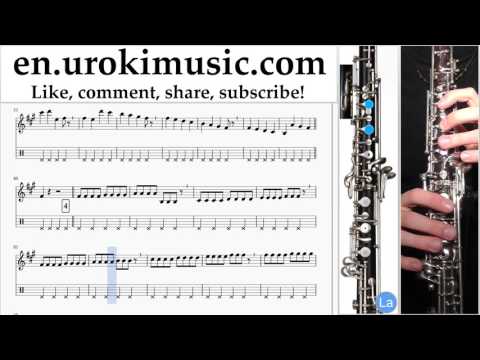 How to Play Oboe Major Lazer, Justin Bieber - Cold Water Part#1 Melody School Learn Class Course