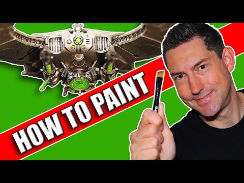 How To Paint Necron Vehicles - Made Easy