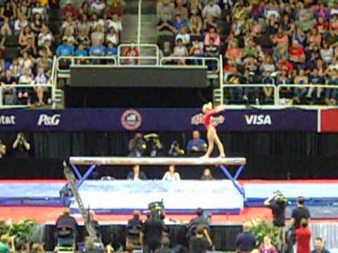 Nastia Liukin Beam - 2012 USA Gymnastics Olympic Trials Day 2