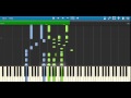 （God Eater OP）Feed A【採譜してみた】 ( Synthesia Piano Sheet ...