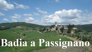 preview picture of video 'Badia a Passignano ( Chianti Classico wine zone)'