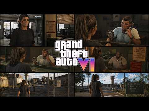 Grand Theft Auto VI: Gameplay Trailer – Lucia Visits Jason in Prison (Concept)