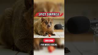 🍯🔥 WATCH NOW! Honey Bear&#39;s SHOCKING Chili Reaction! (You Won&#39;t Believe This ASMR Fail) #shorts