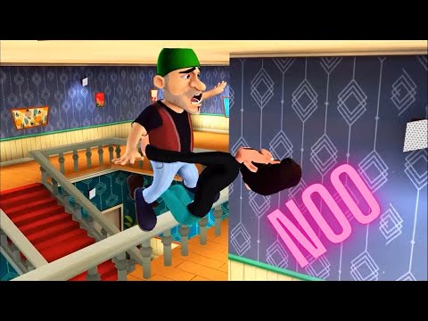 Scary Robber Home Clash - Gameplay Walkthrough Part 12 Just Hanging Around Level (Android, iOS)