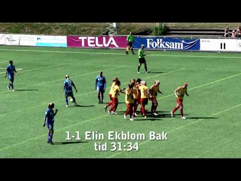 Tyresö FF - Linköping FC sammandrag.