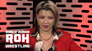 Hikaru Shida has arrived in Ring of Honor! | ROH TV 03/28/24