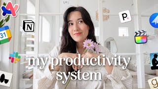 👩🏻💻 My Productivity System | How I Get Things Done & My Favorite Apps