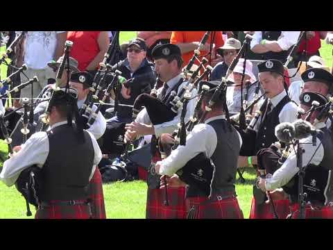 Manawatu Scottish Pipe Band Medley - NZ Nationals 2018