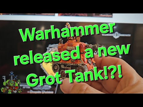 GW is releasing new Grot tanks! New more dakka kits for Warhammer 40K thanks to Horus Heresy