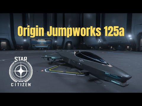 Origin Jumpworks 125a Ship Tour - Star Citizen 4.3.1