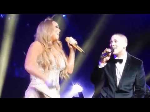 Mariah Carey, Nathaniel - One Sweet Day live Melbourne 7/11/2014 (HD)