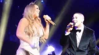 Mariah Carey, Nathaniel - One Sweet Day live Melbourne 7/11/2014 (HD)