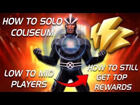 How The Solo Coliseum Works + How Low To Mid Skilled Players Can Still Get Top Rewards Doing This!