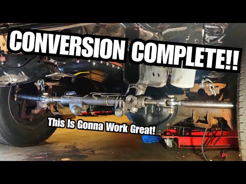 4wd Cummins Rack and Pinion Conversion Part 3... Building Tie Rods and Finishing the Install