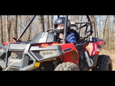 Polaris Ace! Perfect for kids! new exhaust video now out!