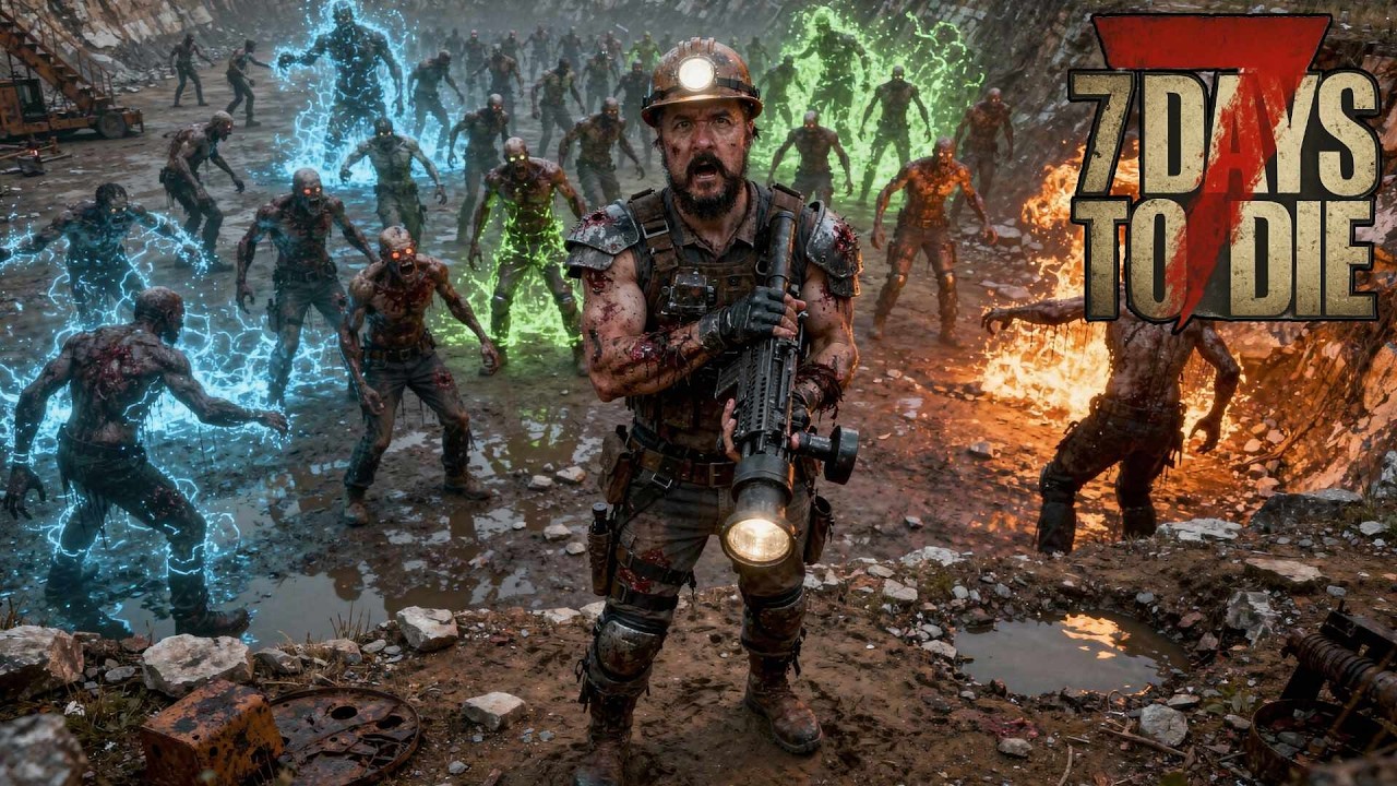 VUELTA A LA MINA DE LA MUERTE | 7 DAYS TO DIE  EP.113