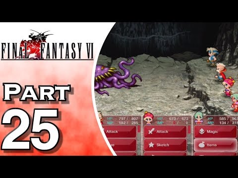 Let's Play Final Fantasy VI iOS (Gameplay + Walkthrough) Part 25 - Painting Episode