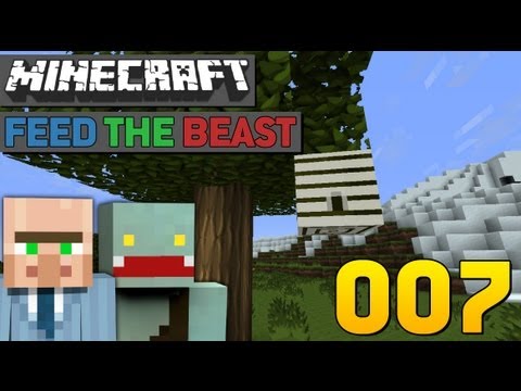 laserluca - EINSTIEG in die Community! - #7 - Minecraft Feed The Beast