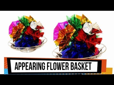 Appearing Flower Basket Difatta Magic Trick Gospel