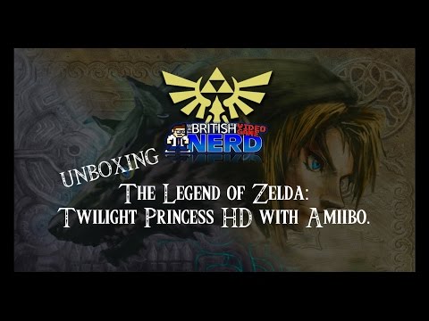 Unboxing The Legend of Zelda: Twilight Princess HD w/ Amiibo!